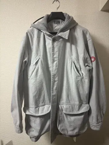 CAVEMPT 카브엠트 OVERDYE RIB HOOD JACKET 새상품