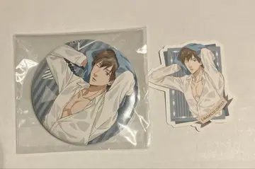 우라미치오 오빠 복권 메이트 D상 캔뱃지 & 스티커 세트 오모타 우라미치