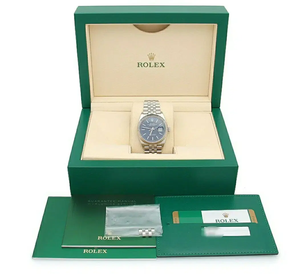 Rolex Datejust 36mm Steel Blue Dial