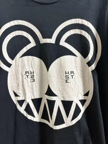 radiohead 밴딩 티셔츠 L 사이즈