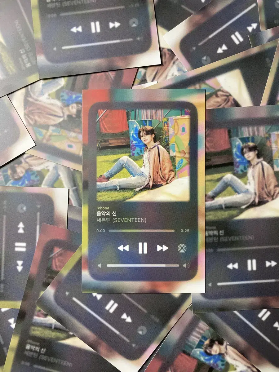 (SVT) 세븐틴 HEAVEN 비공굿 포토카드 우지 2
