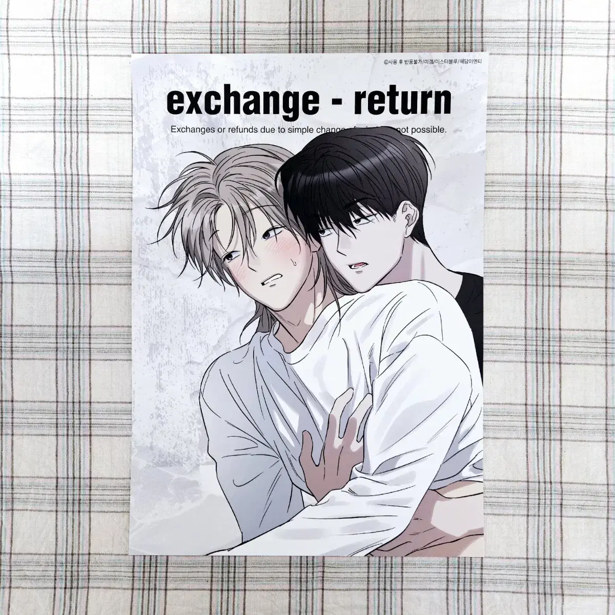 Non-returnable after use, Vahn Annex Lucky Draw LD Pre-order Benefit A4 Poster 1st Vahn L