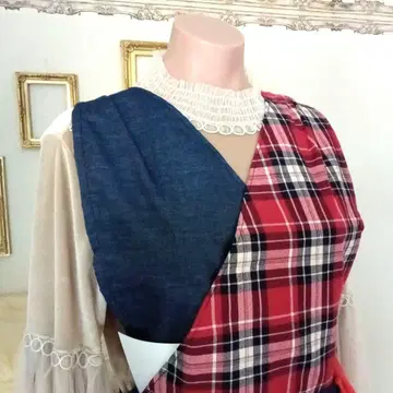 다도 연습복 타탄 체크로 성숙하고 러블리하게 캐주얼하게