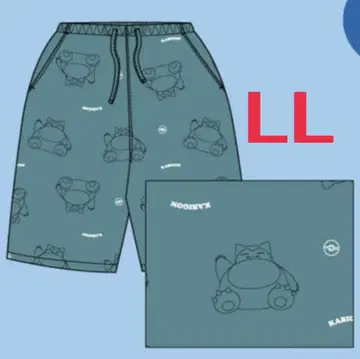 포켓몬스터 포켓몬 카비곤 6부 기장 숏 팬츠 LL