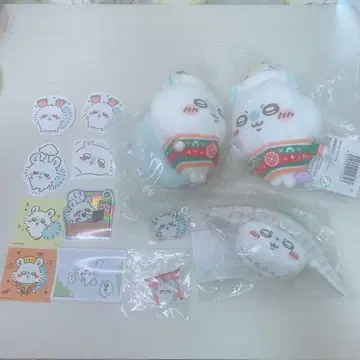 치이카와 세븐 에니마이 복권 D상 봉제 인형 또는 키링 모몽가
