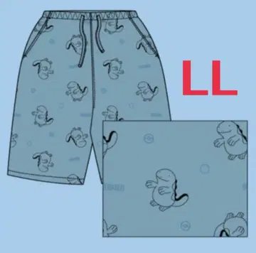 포켓몬스터 포켓몬 누오 6분 기장 숏 팬츠 LL