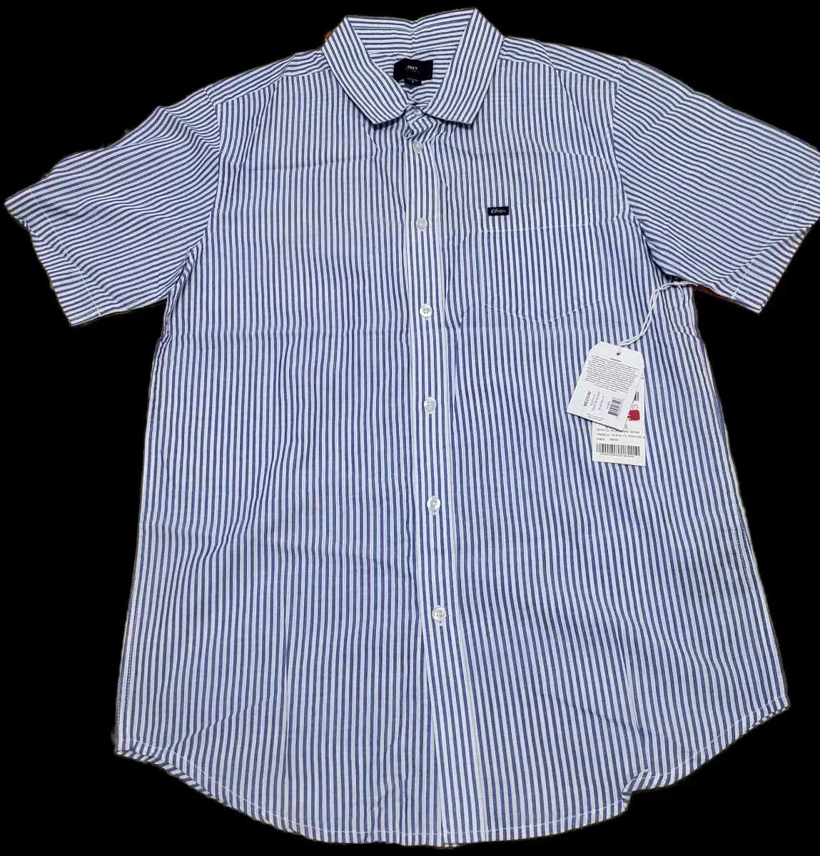 Obey stripe short-sleeve shirt, new product