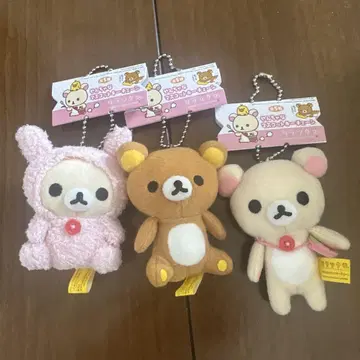 초레어 장난꾸러기 마스코트 코리락쿠마 리락쿠마 3개 세트