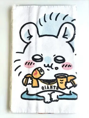 미개봉 새상품 치이카와 요미우리 자이언츠 페이스 타월 모몽가