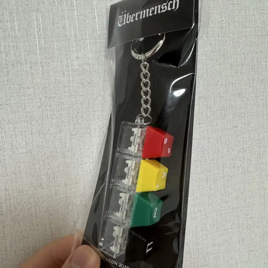 G-DRAGON | 지드래곤 G-dragon Übermensch Keycap Keyring on