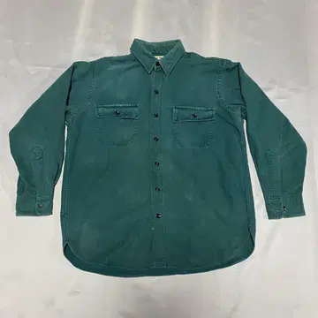 L.L.Bean 90년대 미국산 샤모이 크로스 셔츠