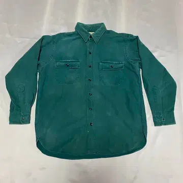 L.L.Bean 90년대 미국산 샤모이 크로스 셔츠