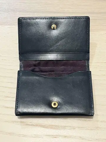 aniary 명함지갑 네이비 다크 네이비