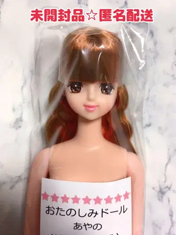 리카짱 캐슬 아야노 오타노시미 인형 이너 컬러 27cm 브라운 헤어