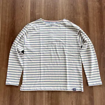 BRETON STRIPE 브레톤 스트라이프 바스크 셔츠 아이보리 XL