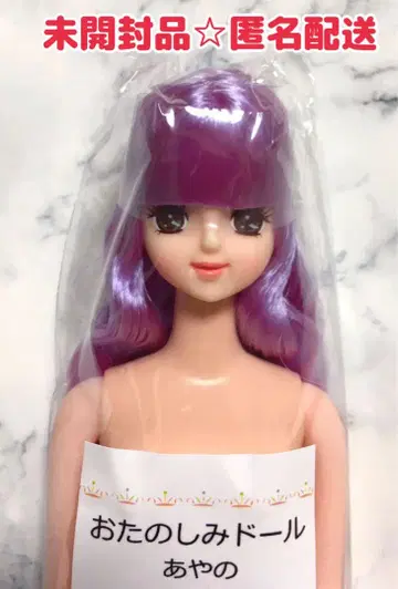 리카짱 캐슬 아야노의 즐거운 인형 보라색 퍼플 27cm 옷 갈아입기