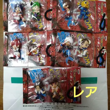 All CAPCOM VS All SNK 피규어 마스코트 전 5종 세트