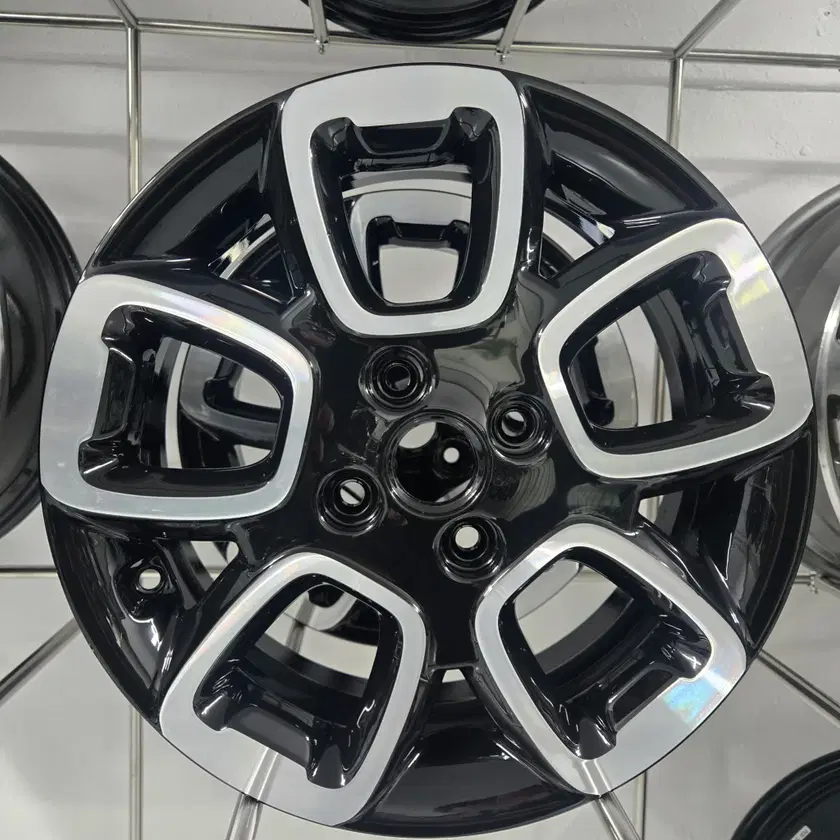 Kia Morning 15-inch flower wheels, set of 4 (like new) for sale. on ...