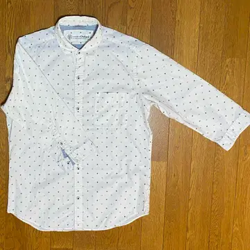 Oxford 7부 소매 셔츠