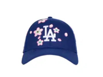 무라카미 다카시 MLB 뉴에라 다저스 모자 캡 블루 파랑 벚꽃 도쿄