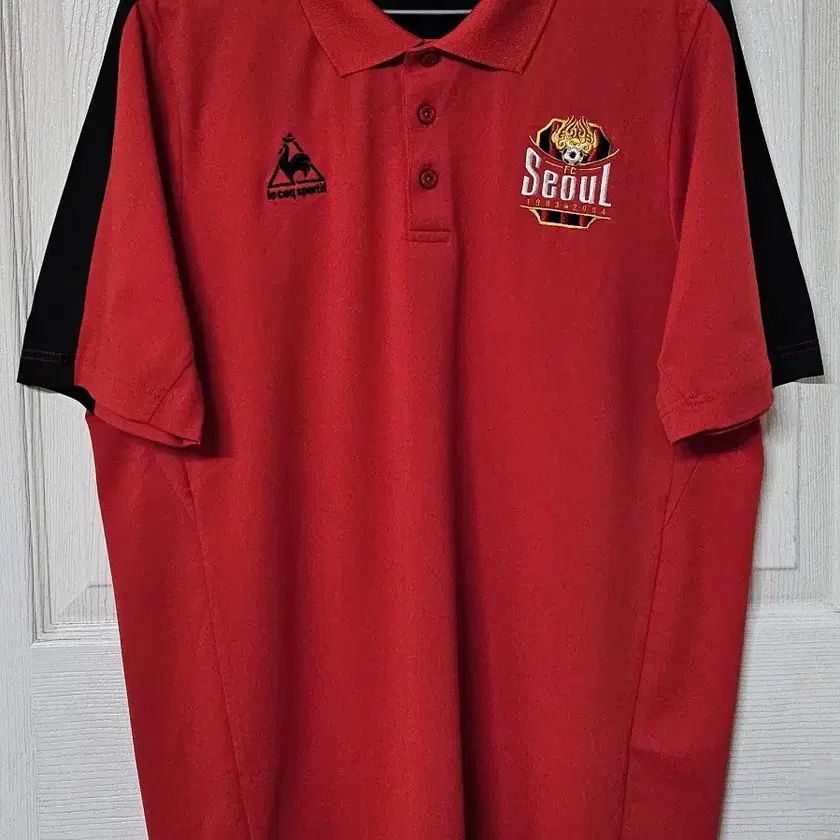 ◇1993studio◇ FC Seoul Raglan Color Block T-Shirt Red Vintage Nike Men Size Large Made In Korea Finish Line Red