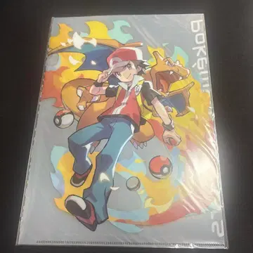 포켓몬 트레이너 레드&그린 A4 클리어 파일 2장 세트