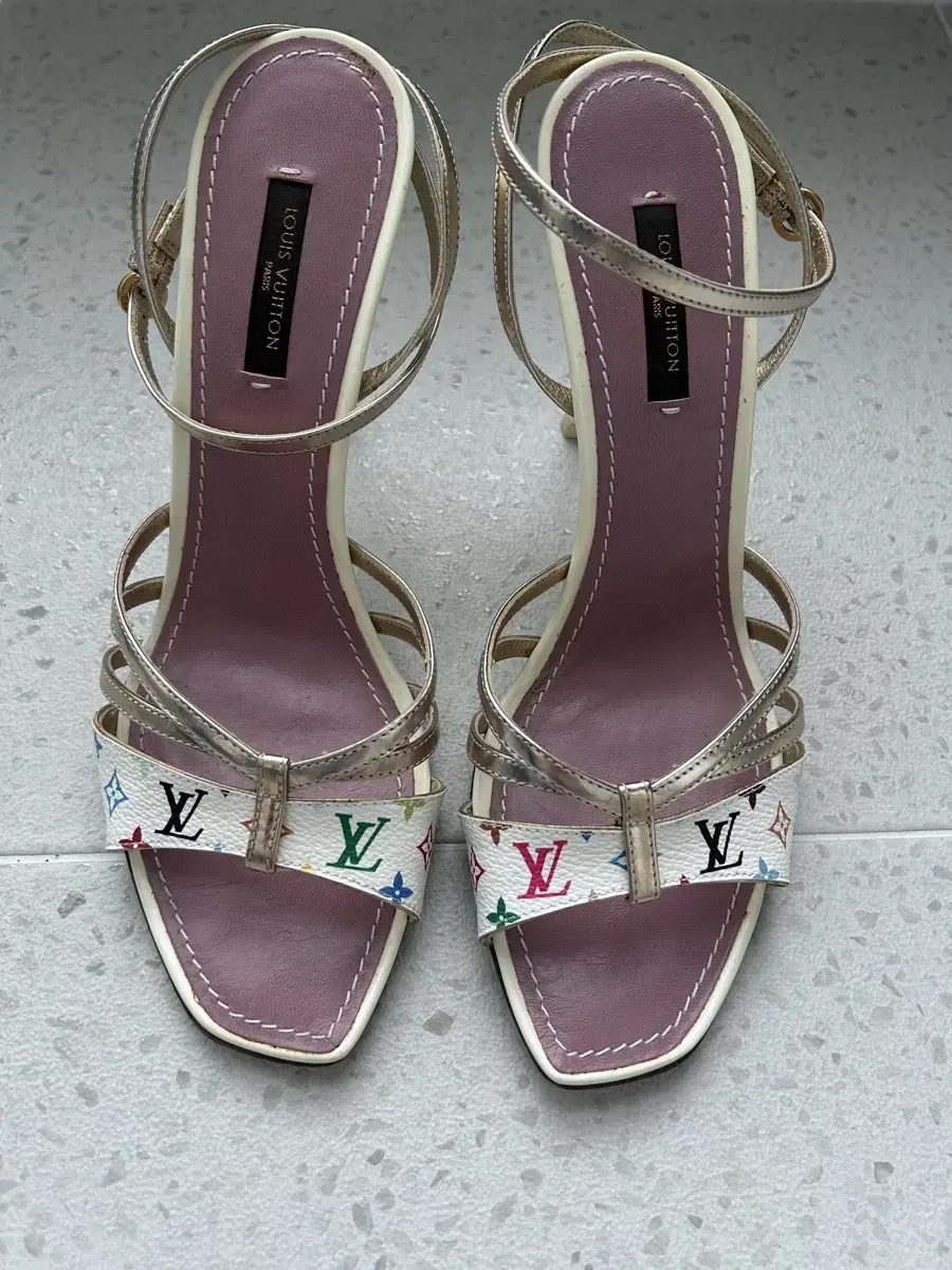 Louis Vuitton Multicolor Sandals 37.5