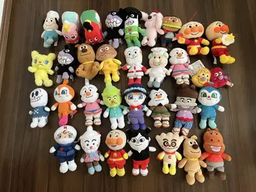 호빵맨 봉제 인형 세트 32개