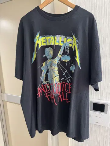 메탈리카 METALLICA 빈티지 티셔츠 밴 티셔츠 구제 의류 2XL