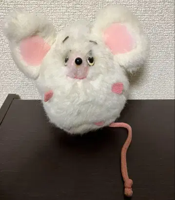 쇼와 레트로 빈티지 쁘띠 아뮤르 봉제 인형 반다이 쥐