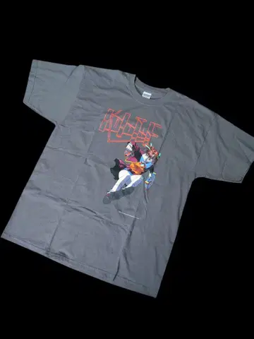 90s A KITE 카이토 애니메이션 티셔츠 구제 의류 XL 미사용