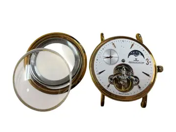 남성용 문페이즈 손목시계 빈티지 정크