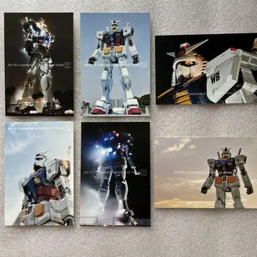 RX-78-2 GUNDAM 엽서 6장 세트 2009년 제작