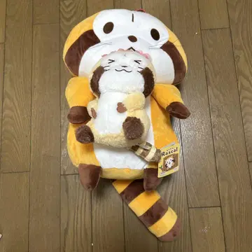 아라이구마 라스칼 집어 들면 BIG 봉제 인형 쁘띠 라스칼 플라워 스타일