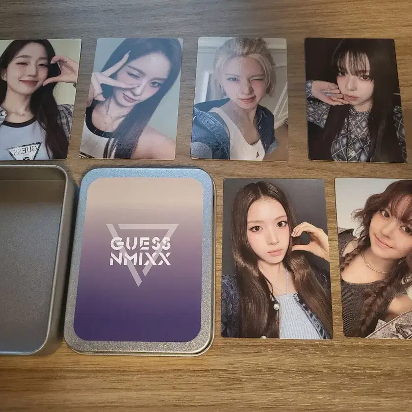 NMIXX guess トレカ 6枚セット へウォン NMIXX GUESS 韓国限定特典トレカ - メルカリ