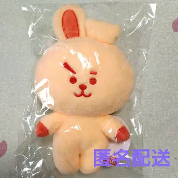 BTS 5주년 기념 레인보우 컬러 봉제 인형 오렌지 쿠키