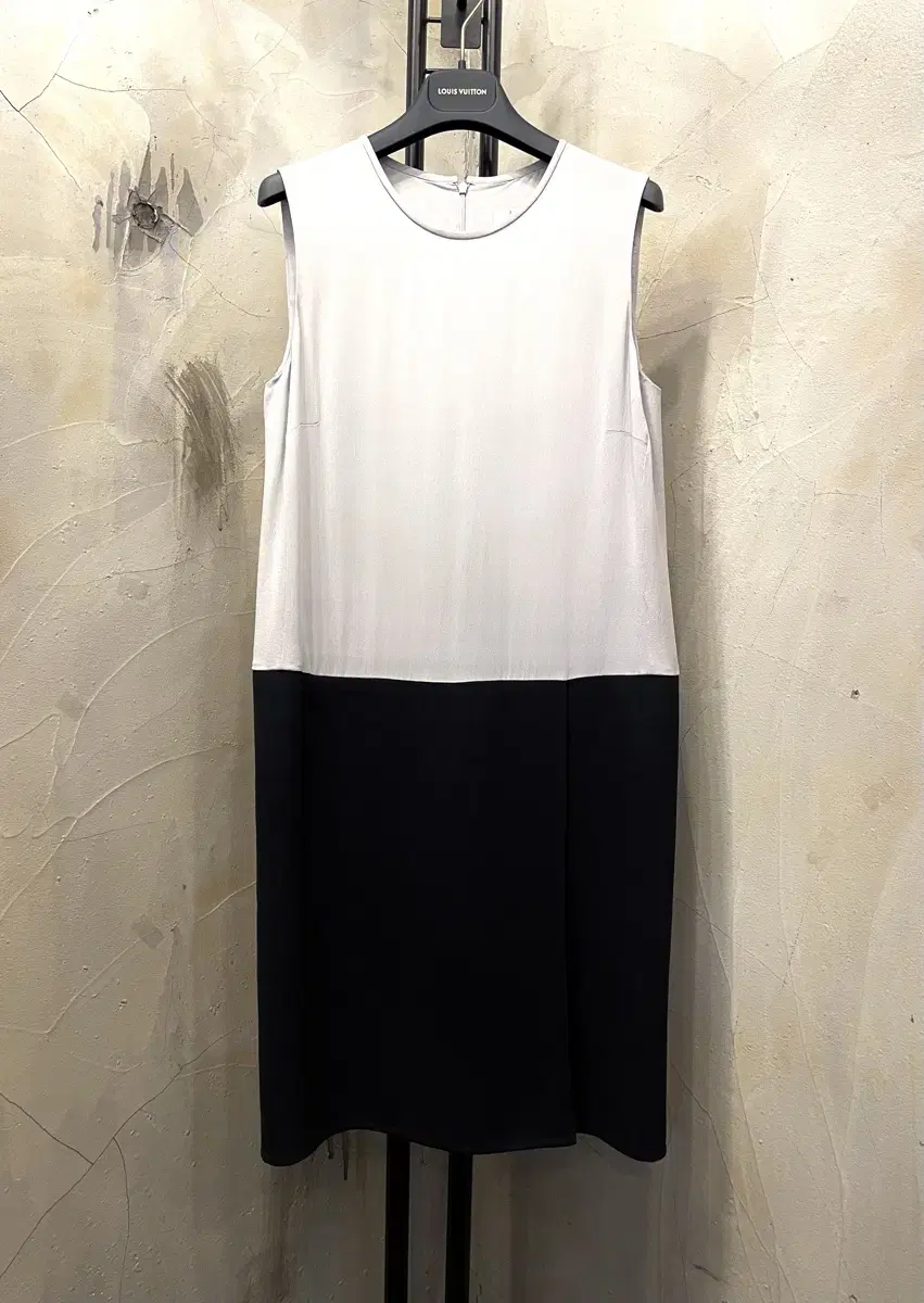 Maxmara Two-tone Silk Onepiece 55
