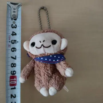 시나다 사루 마메사루 봉제 인형 마스코트 키링 레트로