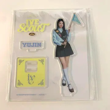 IVE 아이브 유진 팬콘 아크릴 스탠드 아크릴 스탠드 새상품 익명 배송