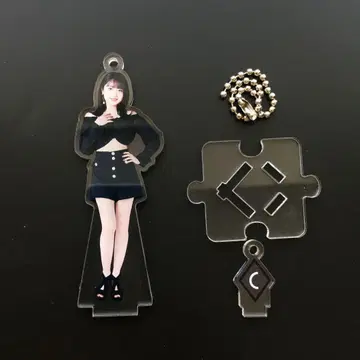 모닝구 무스메. 모리토 치사키 피규어 스탠드 키링 2021