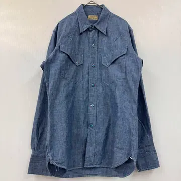 Indian motor cycle 웨스턴 셔츠 IM24943 동양 M