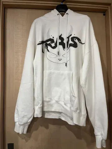 TRAVS 후드티 후디 화이트 L