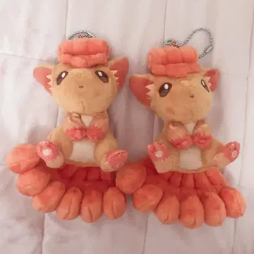 로콘에 다모노도시 포켓몬 키링 봉제 인형