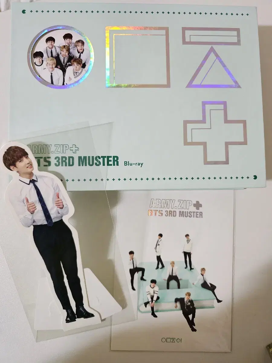 bts 방탄 머스터3 3기 머스터 머삼터 블루레이 블레 등신대 정국