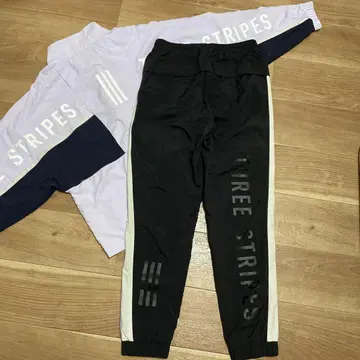 아디다스 adidas 쓰리 스트라이프 우븐 상하의 새상품급