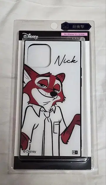 주토피아 닉 아이폰 케이스 12/12pro