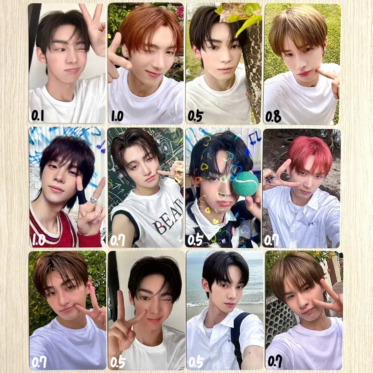 Tws Summer Beat Japan Unreleased Photocard LD Poca WTS Universal Weverse Japan Tower Record