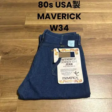80s MAVERICK 카우보이 데님 팬츠 W34 42TALON