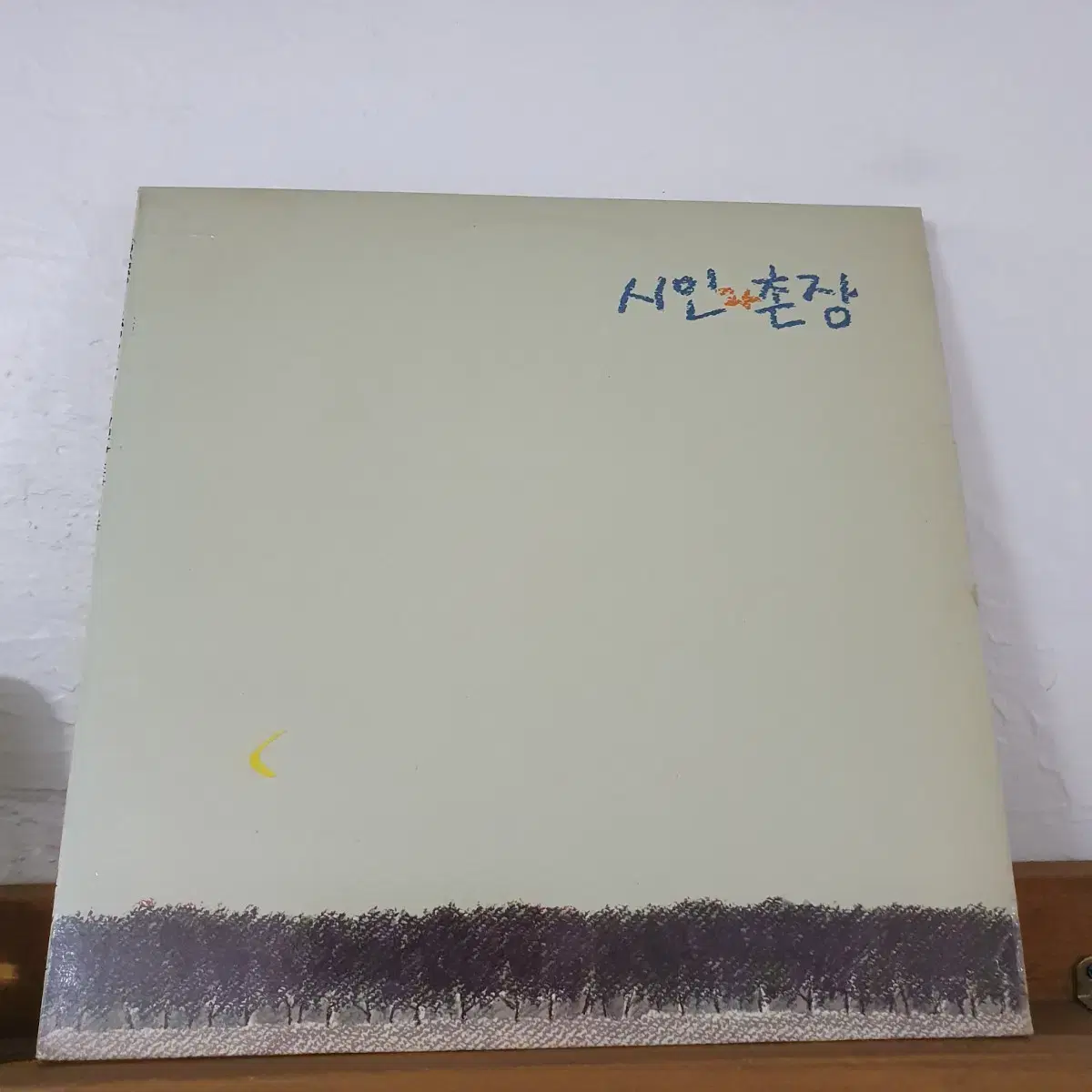 시인과촌장3집 LP  1988    가시나무  푸른 애벌레의꿈