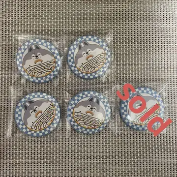 SKZOO 캔뱃지 울프짱